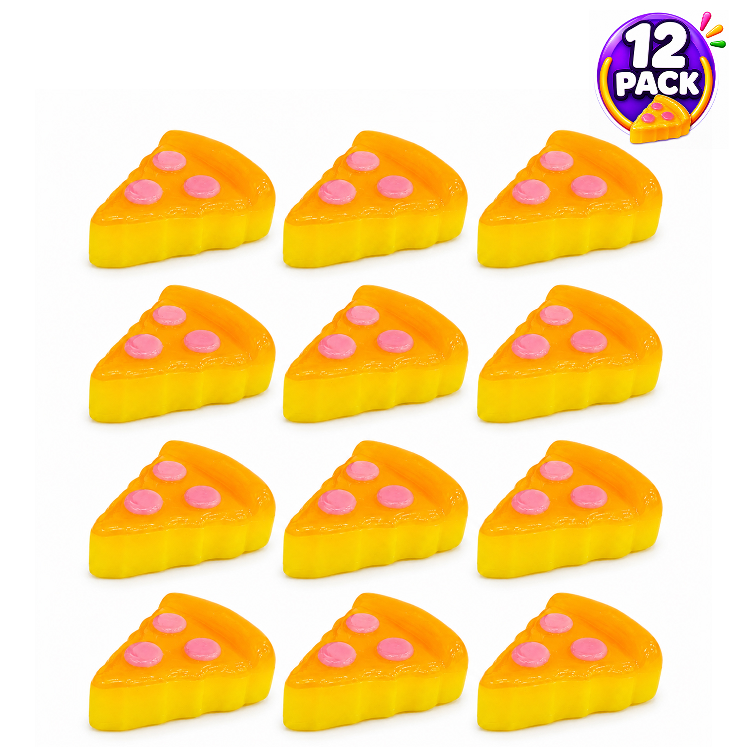 Twilight Squishy Sensory Toys Pizza - Gallery 7
