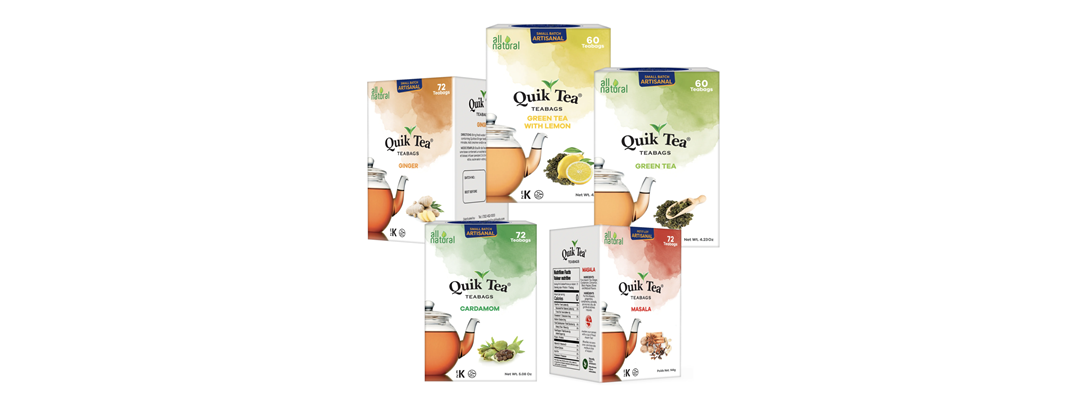 (10pk) QuikTea Value Pack Tea Bags Variety