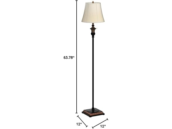 TOBUSA Traditional Floor Lamp
