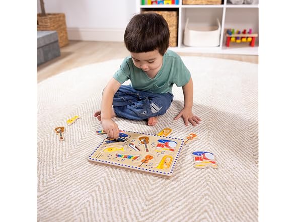 Melissa & Doug Musical Instruments Sound Puzzle