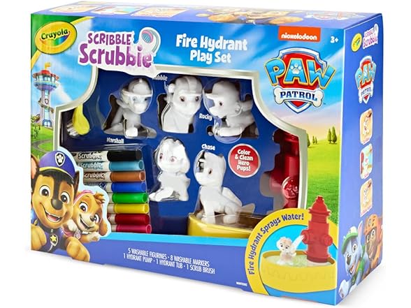 Crayola Scribble Scrubbies PAW Patrol Toy Art Set
