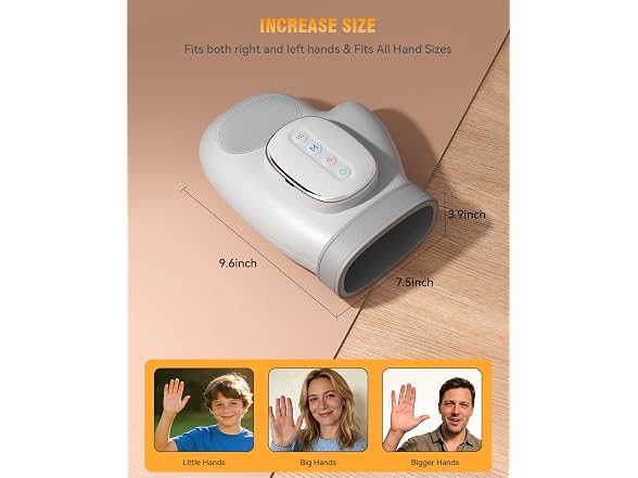Hand Massager With Heat And
