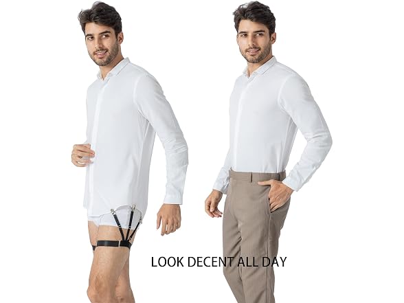LazarsSpace (M) Shirt Stays Shirttail Keep Shirt