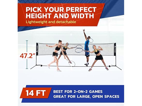 Outdoor Cruiser Portable Sports Net - Indoor and