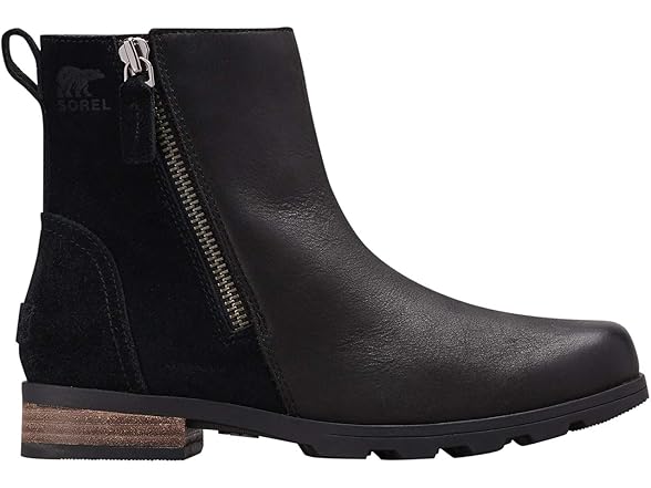 Sorel Womens Emelie Zip Ankle Boot