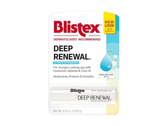 Blistex Deep Renewal Lip Protectant Sunscreen Balm
