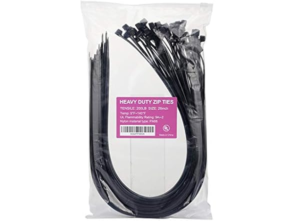Dtlpty Large Zip Ties Heavy Duty