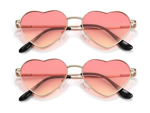 Eiuizah Polarized Heart Sunglasses