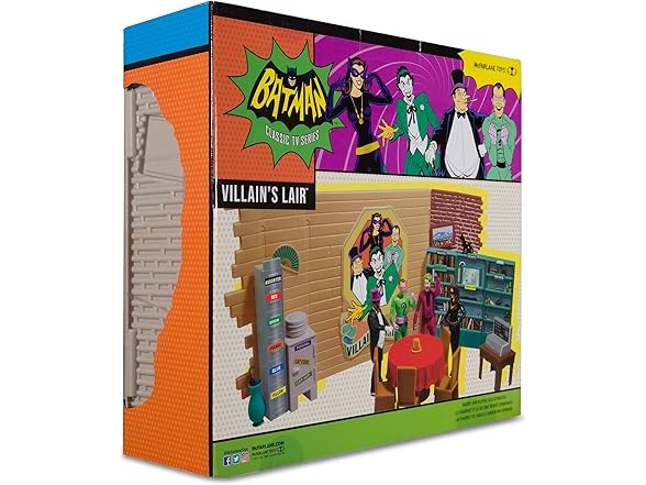 DC Batman '66: Villains Lair Toy