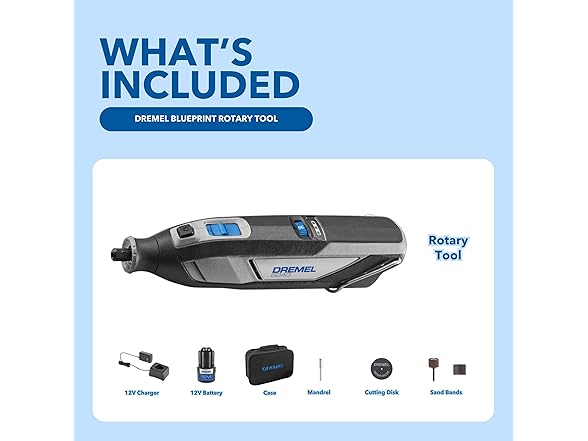Dremel 8240AE Cordless Rotary Took Kit Black/Gray