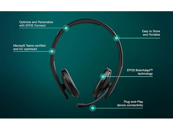 EPOS C10 3.5mm Headset with Microphone