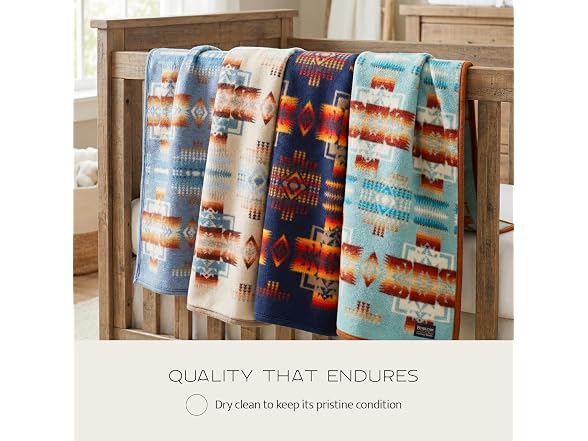 Pendleton Chief Joseph Crib Blanket 32" x 44"