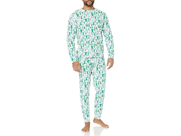 Amazon Essentials Men's Knit Pajama Set,