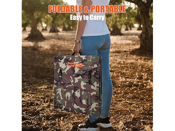 CROS Portable Solar Panel 200W 18V Foldable