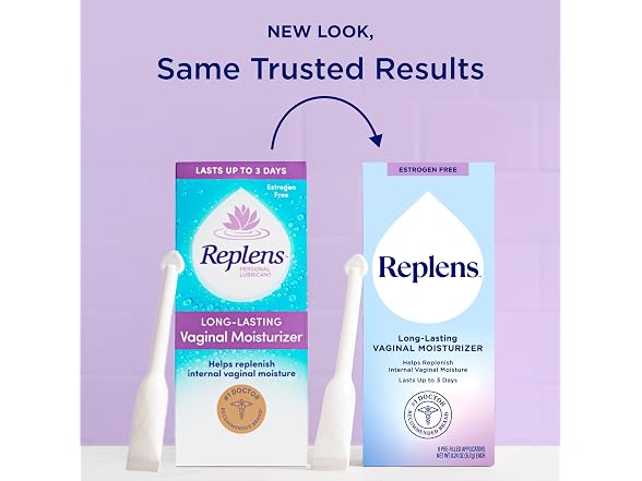 Replens Vaginal Moisturizer 8 Applicators