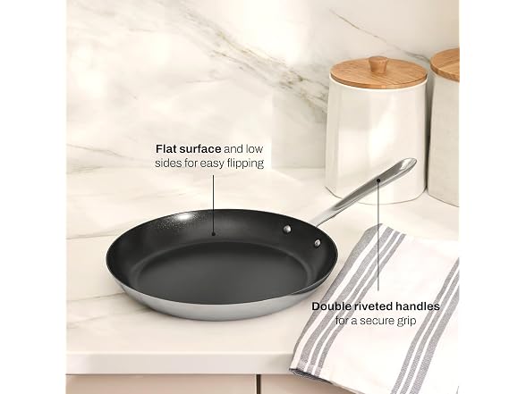 All-Clad D3 Pro Nonstick Stainless Steel 11" Crepe Pan