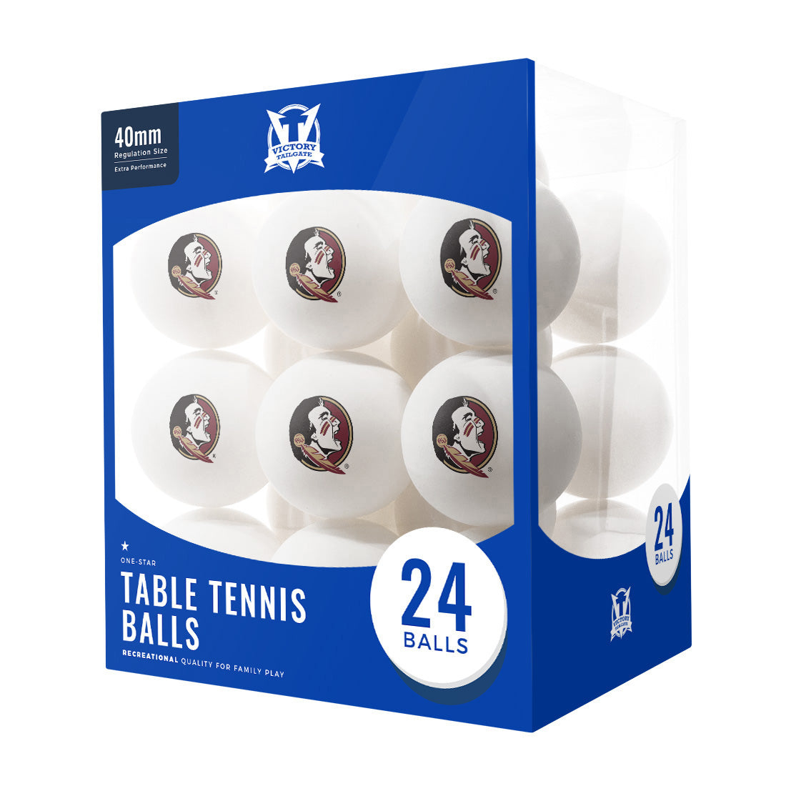 College Team Ping Pong Balls 24-Pack - Gallery 44