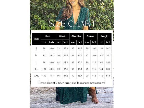 Eleter Women (M) Romper Lace Wedding V Neck Dress