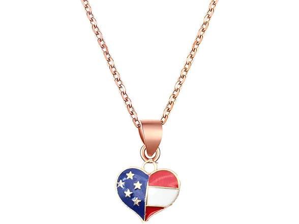 Ximkee American Flag Star Shaped Charms