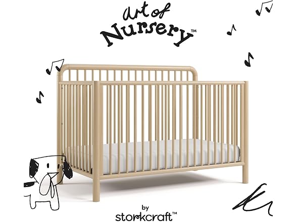Storkcraft Porto 5-in-1 Convertible Crib