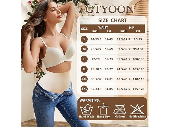 GTYOON Shapewear Tummy Control