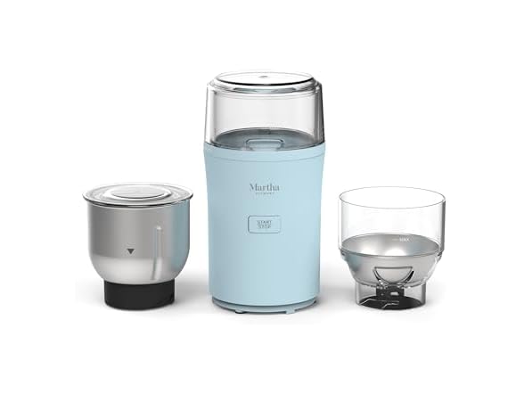 Martha Stewart Electric Coffee & Spice Grinder Blue