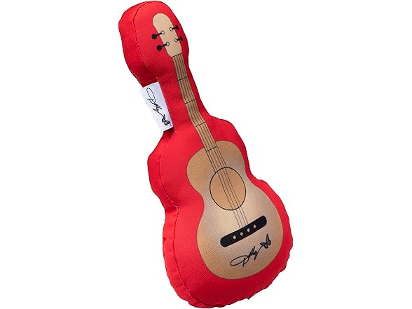 Doggy Parton Red Dolly's Guitar Toy