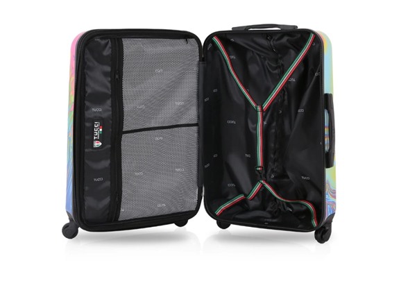TUCCI Italy VORTICE II Art 3PC Luggage