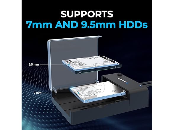 USB 3.0 to SATA Lay-Flat Docking Station