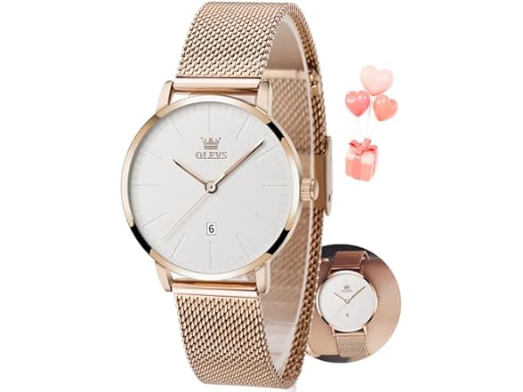 OLEVS Women’s Mesh Quartz Watch