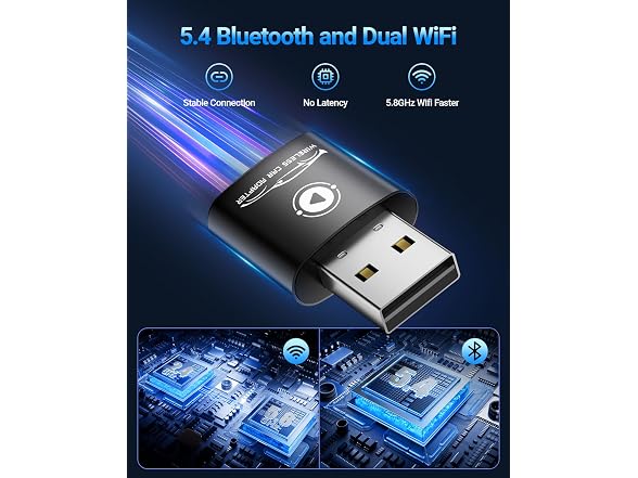 vnilrgle Wireless CarPlay Adapter