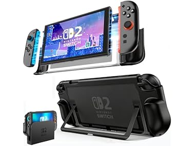 $12.99, Was $26.99, 51% Off! FIWWAT Dockable Protective Case for Switch 2 dealfomo