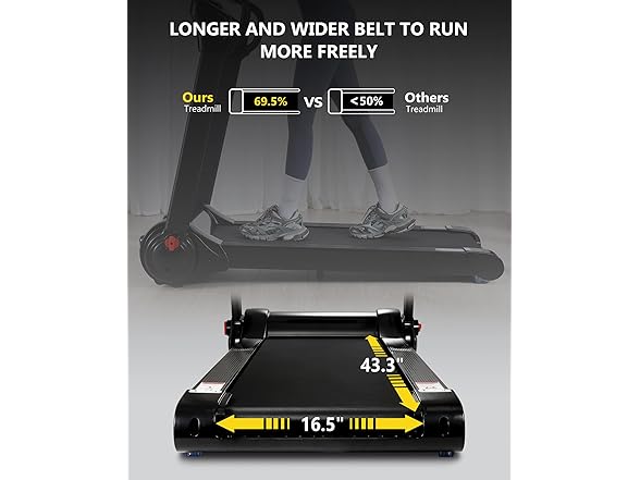 Garvee 4.0HP Folding Treadmill