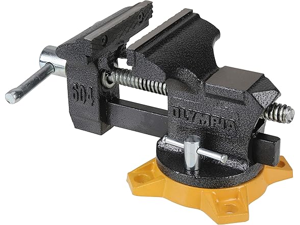 4" Bench Vise Gray