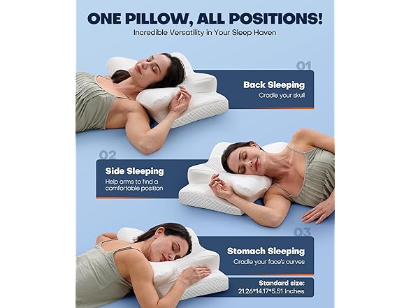 Emircey Cervical Neck Pillow