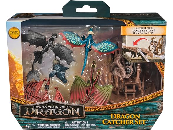 DreamWorks Dragons, 5-Pack Dragon Catcher Set