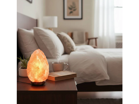 Himalayan Rock Salt Lamp Soothing Soft Light