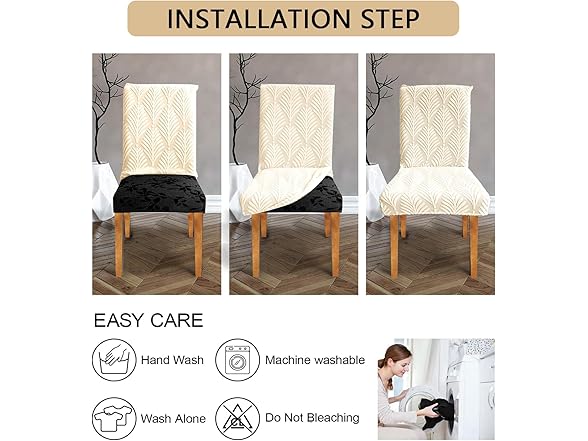 Altimpo Chair Covers for Dining Chairs