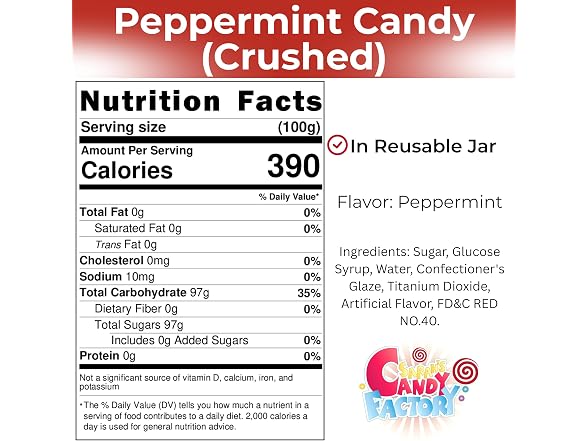 Sarah's Candy Factory Mints