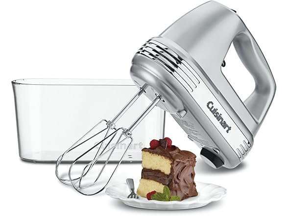 Cuisinart HM-90BCSFR Power 9-Speed Hand Mixer