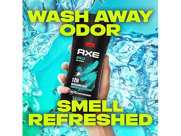 AXE Apollo Body Wash w/ Prebiotics, 16oz