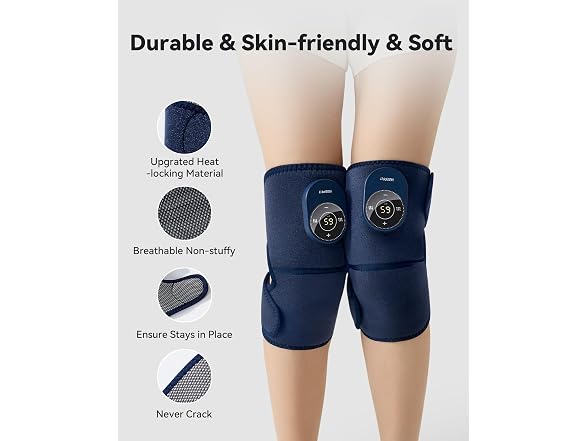 IKEEPFIT NS615061 heated knee massager