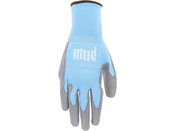 MUD 028B Polyurethane Coating Gloves Blueberry