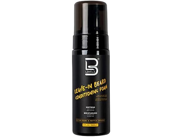 3PK Level 3 Leave-In Beard Conditioning Foam, 5 oz
