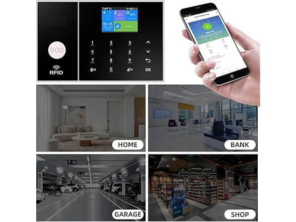 YBJ Alarm System for Home Security