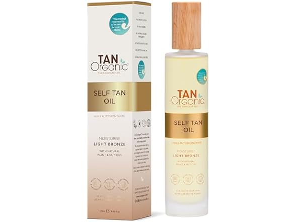 Self Tanning Oil Fake Tan Certified Organic Natural Vegan 100ml