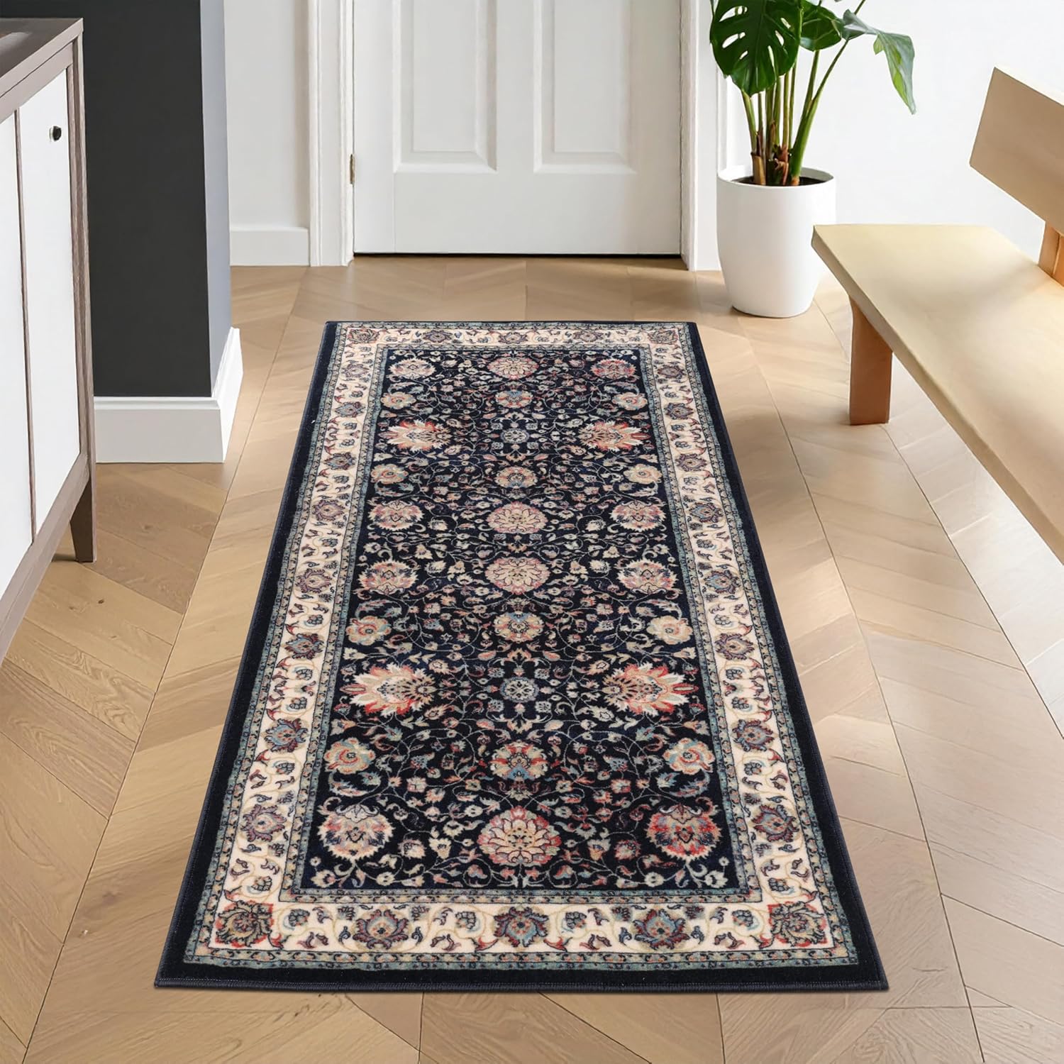 Superior Washable Indoor Runner Rug, 2'7"x6' - Gallery 6