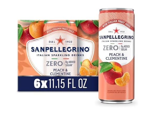 Sanpellegrino Peach Clementine, 0g Added