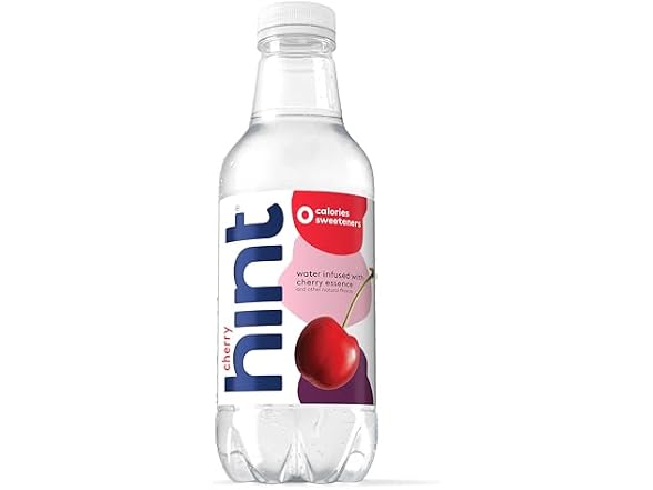 Hint Bottled Water, Cherry - Purified