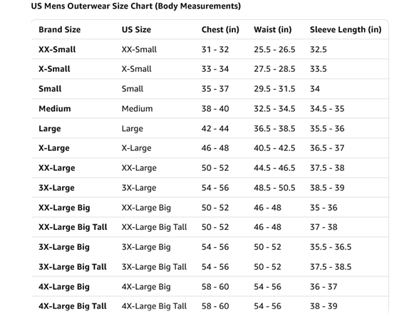 Amazon Men's Bomber Jacket (up to 6XL Big Tall)